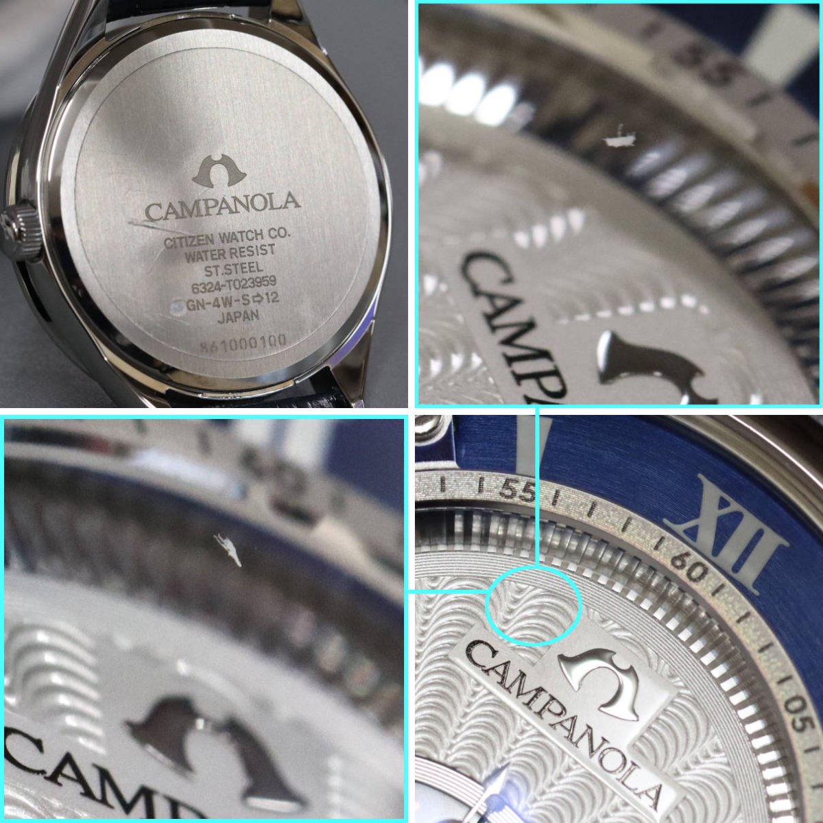 画像7: シチズン カンパノラ ムーンフェイズ 璃朋(あきほ)(EZ2000-06B)6324-T023959 (7)