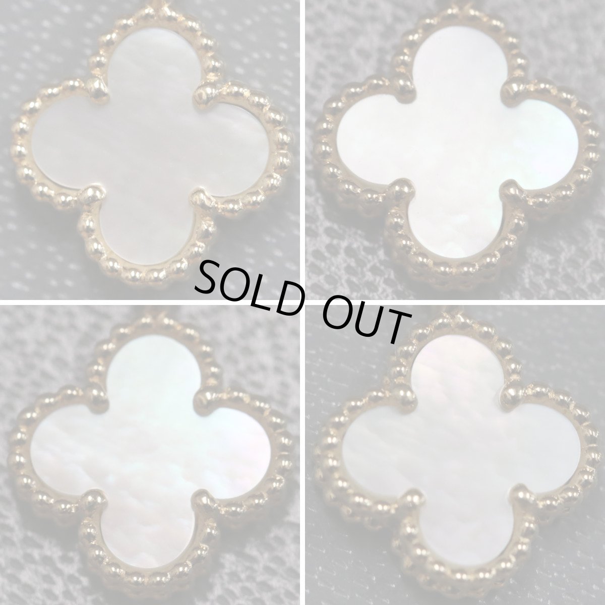 画像2: ヴァンクリーフ&アーペル スウィートアルハンブラネックレス マザーオブパール 750YG 2.8g(VCARF69100) (2)