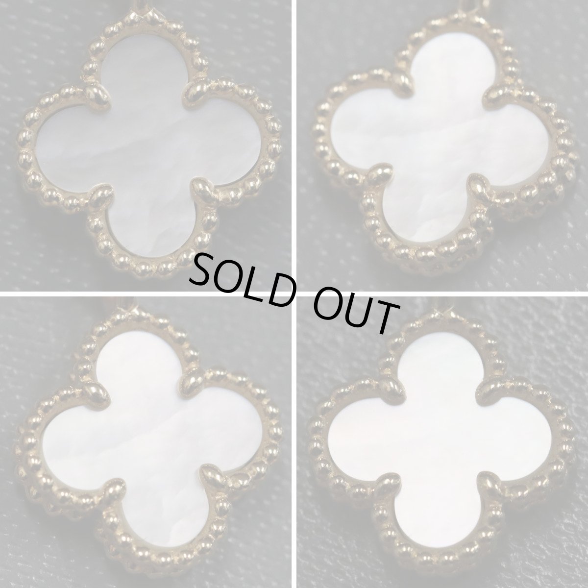 画像4: ヴァンクリーフ&アーペル スウィートアルハンブラネックレス マザーオブパール 750YG 2.8g(VCARF69100) (4)