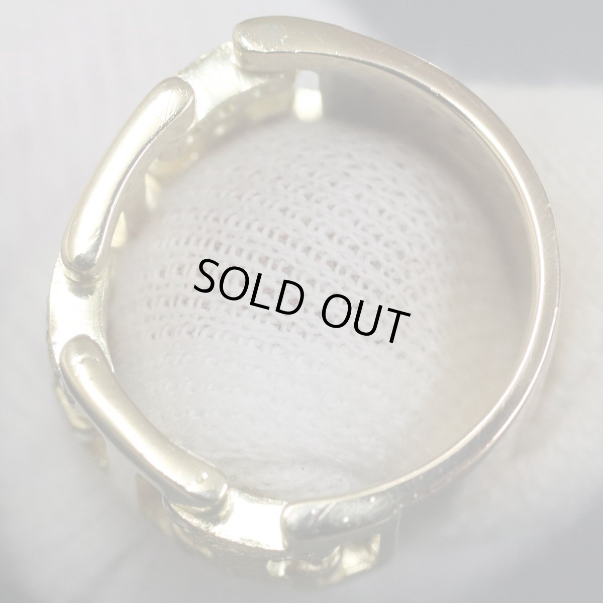 画像5: K18ダイヤモンドリング Hモチーフ 9.9g #9.5 (5)