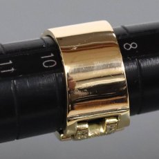 画像6: K18ダイヤモンドリング Hモチーフ 9.9g #9.5 (6)