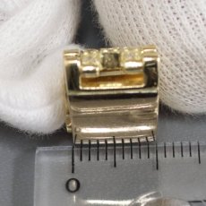 画像9: K18ダイヤモンドリング Hモチーフ 9.9g #9.5 (9)