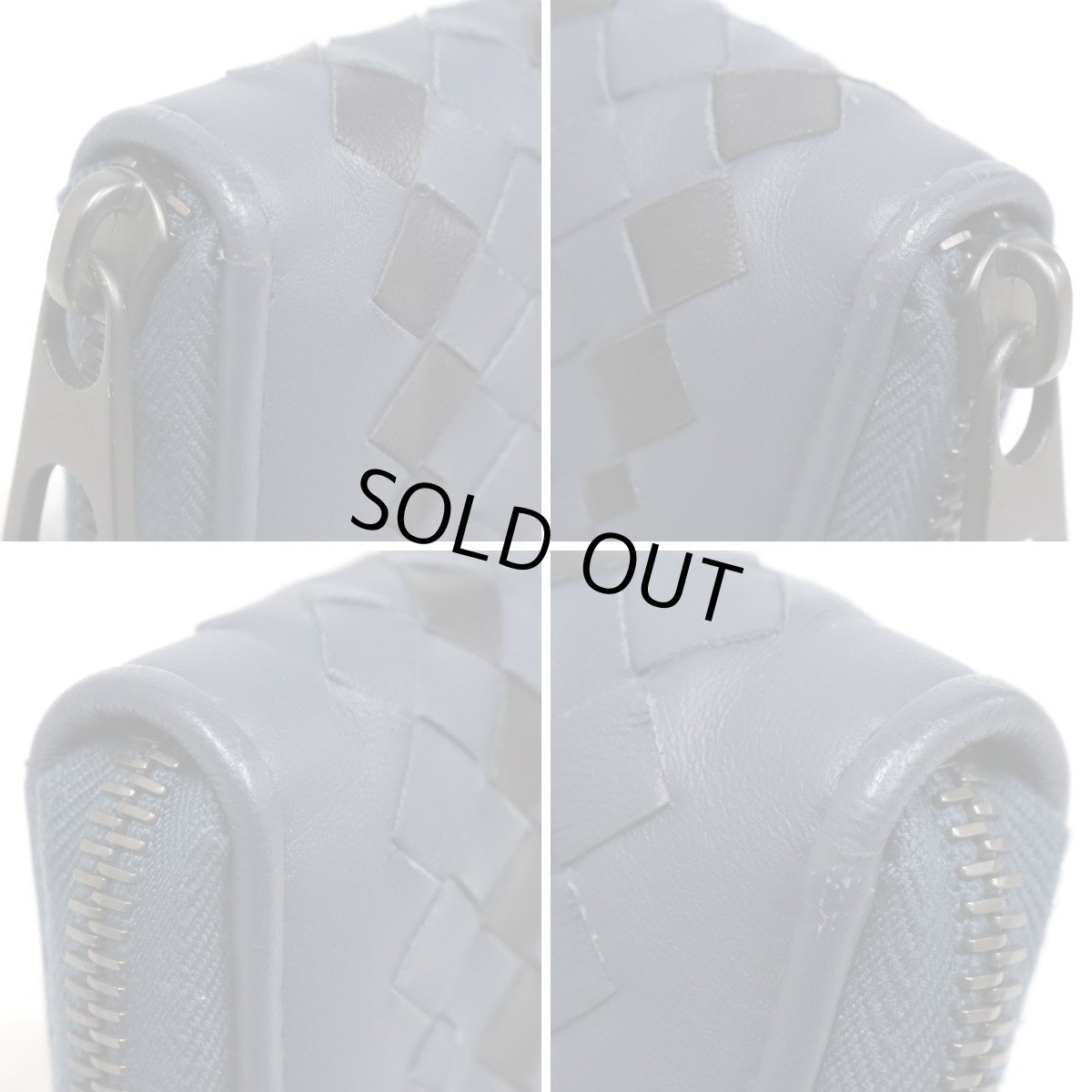 画像4: ボッテガ・ヴェネタ イントレチャート ラウンドファスナー長財布 (4)