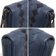 画像4: ボッテガ・ヴェネタ イントレチャート ラウンドファスナー長財布 (4)