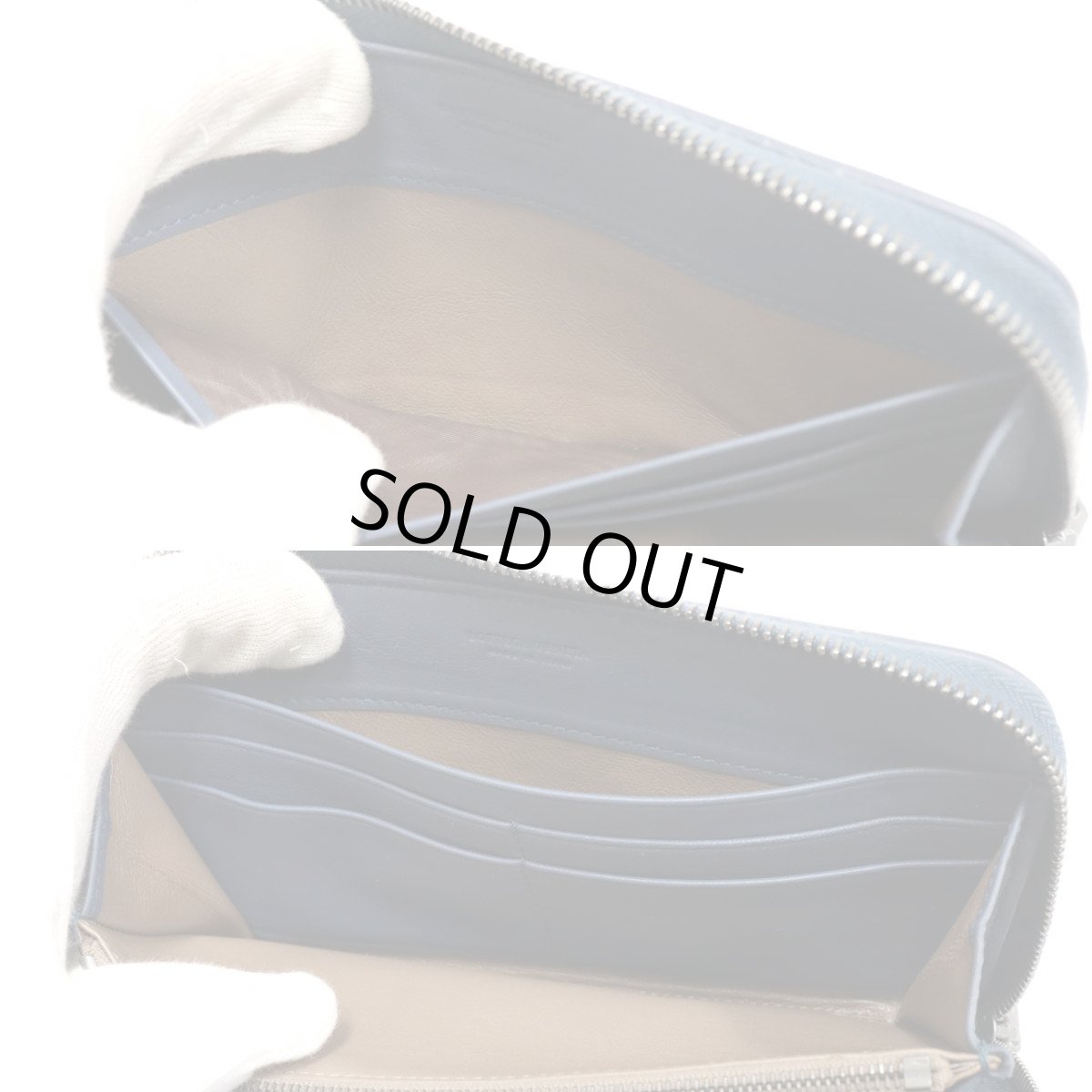 画像7: ボッテガ・ヴェネタ イントレチャート ラウンドファスナー長財布 (7)