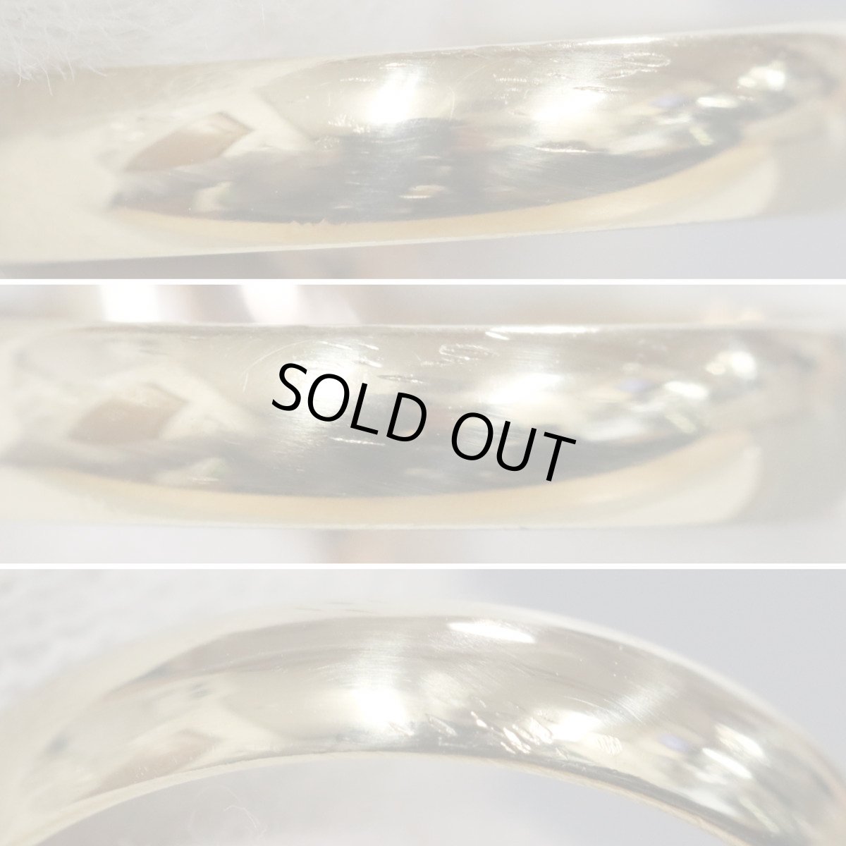 画像5: カルティエ 750トリニティリング 7.2g #8(#49)内箱 保証書 イエローゴールド ホワイトゴールド ピンクゴールド (5)