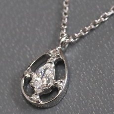 画像3: ヴァンドーム青山 Pt950/850ダイヤモンドネックレス D0.10 2.2g 40cm (3)