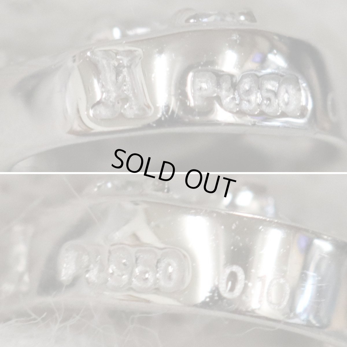 画像6: ヴァンドーム青山 Pt950/850ダイヤモンドネックレス D0.10 2.2g 40cm (6)