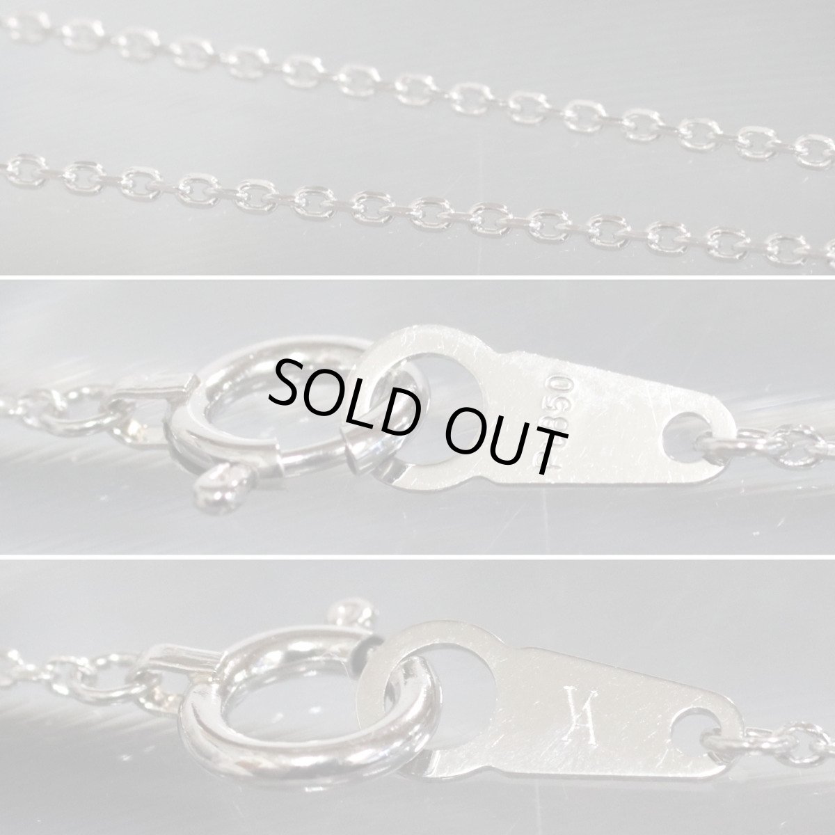 画像9: ヴァンドーム青山 Pt950/850ダイヤモンドネックレス D0.10 2.2g 40cm (9)