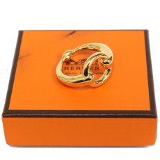 画像1: エルメス モー スカーフリング (1)