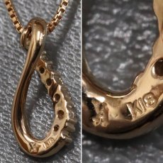 画像5: ヴァンドーム青山 K18PGダイヤモンドネックレス 2.5g 44.5cm (5)