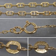 画像8: K18/750ダイヤモンドネックレス クローバーモチーフ D0.41 4.3g 40cm (8)