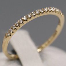 画像1: ヴァンドーム青山 K18ダイヤモンドリング D0.10 1.4g #13 (1)