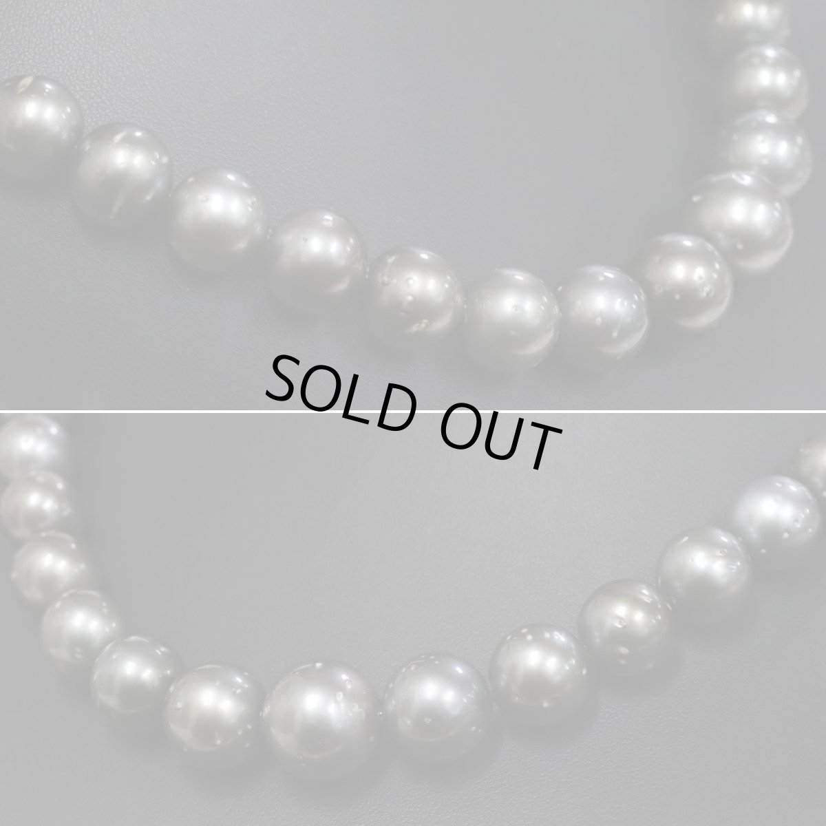 画像3: 南洋ブラックパールネックレス SILVER925金具 10.3-15.0mm 41cm (3)