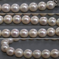 画像5: パールネックレス シルバー金具 8.6-8.8mm 49cm (5)