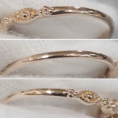 画像6: K10PGダイヤモンドリング D0.18 1.0g #8 (6)