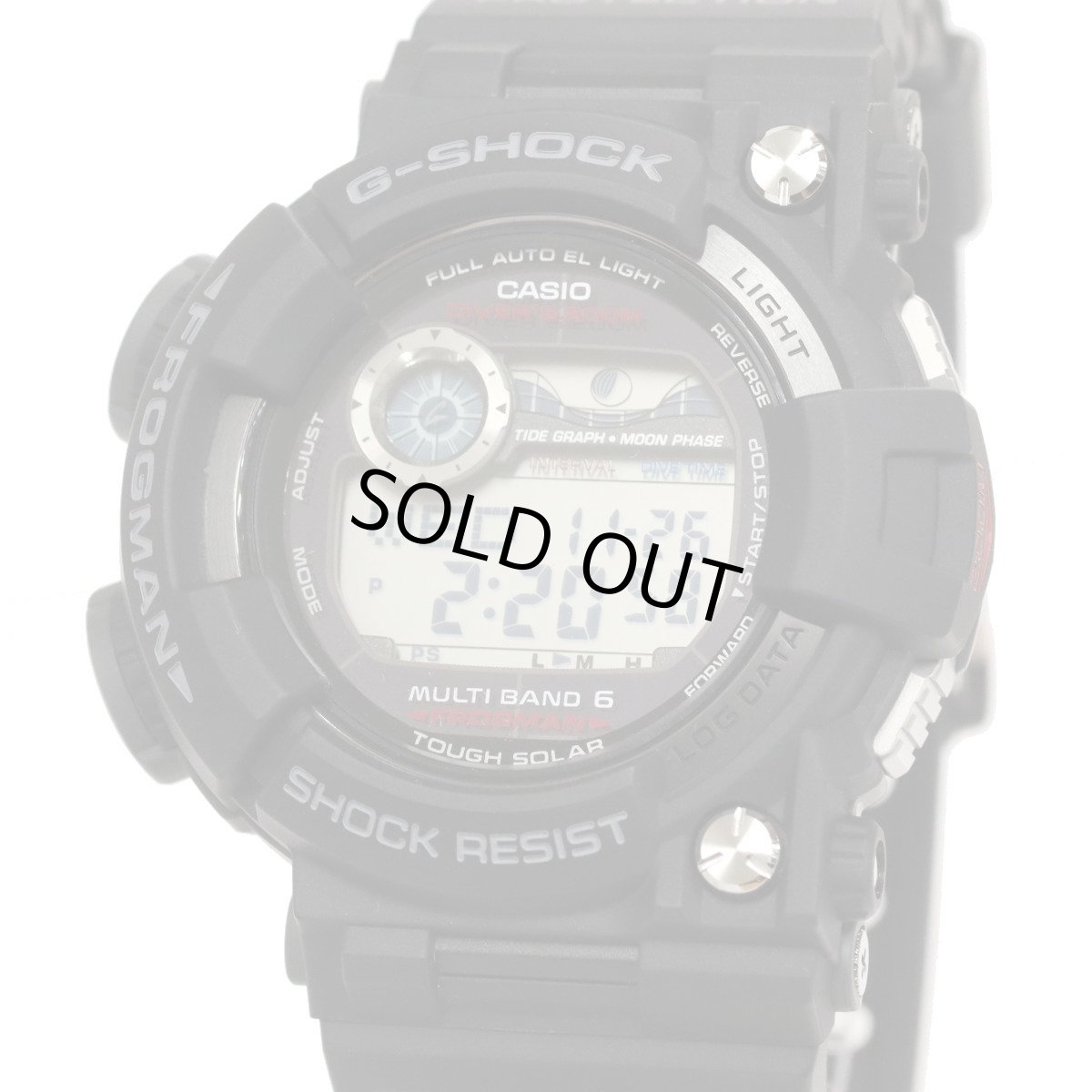 画像1: カシオ G-SHOCK MASTER OF G-SEA FROGMAN(GWF-1000-1JF) (1)