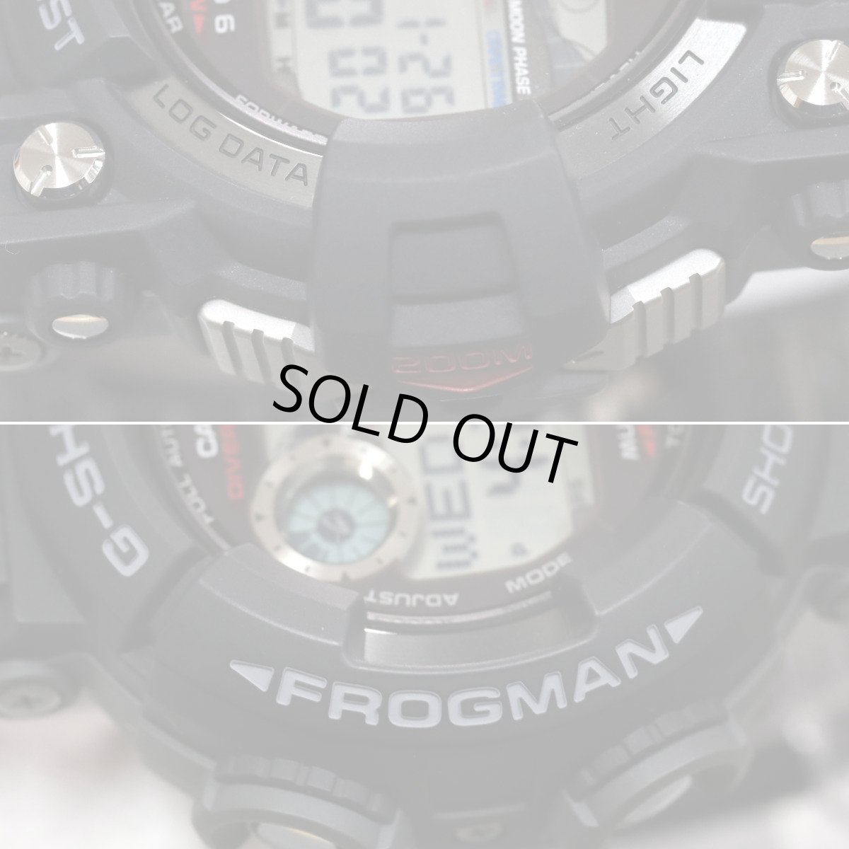 画像3: カシオ G-SHOCK MASTER OF G-SEA FROGMAN(GWF-1000-1JF) (3)