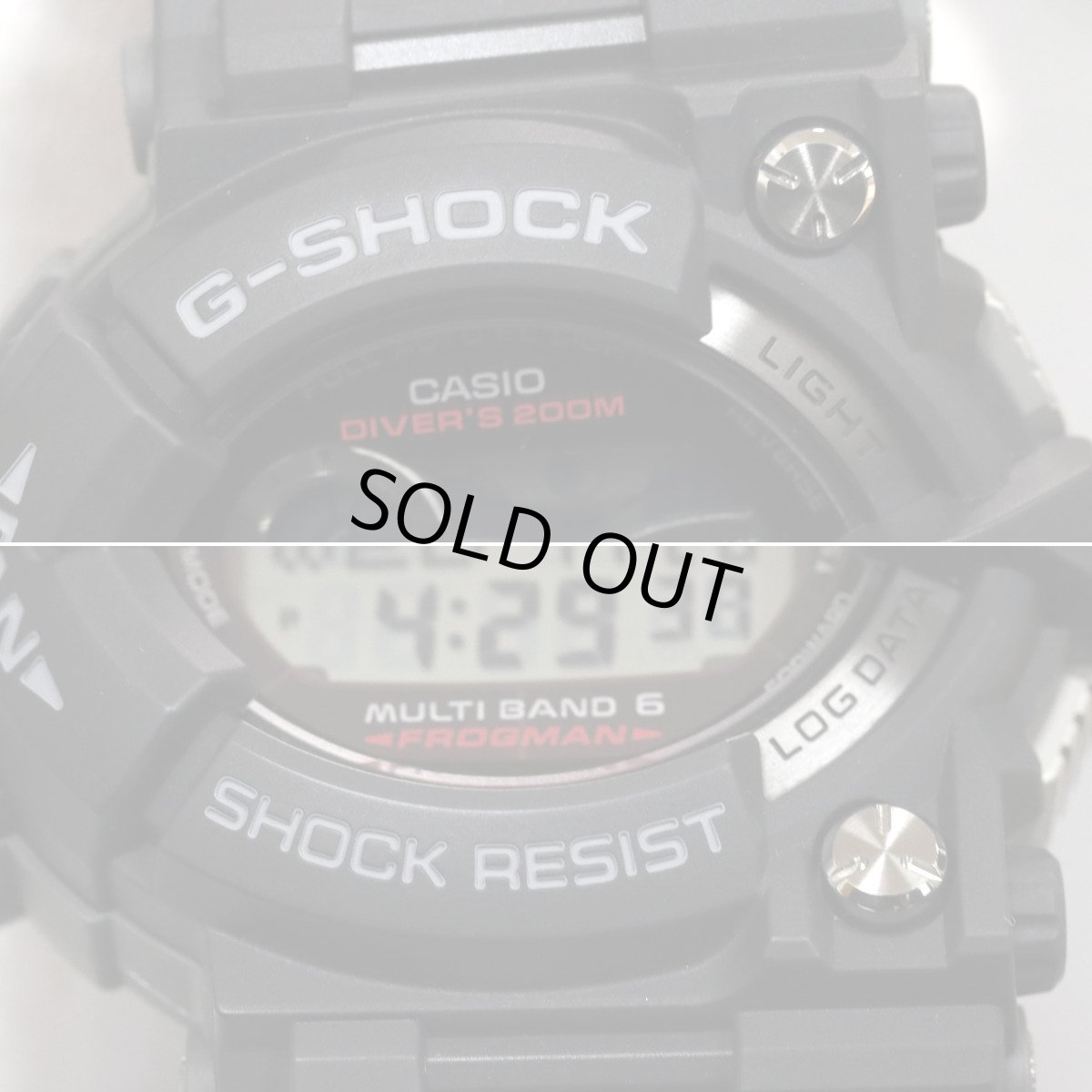 画像4: カシオ G-SHOCK MASTER OF G-SEA FROGMAN(GWF-1000-1JF) (4)