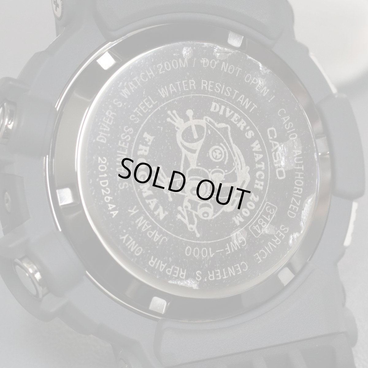 画像6: カシオ G-SHOCK MASTER OF G-SEA FROGMAN(GWF-1000-1JF) (6)