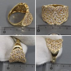 画像9: K18ダイヤモンドリング D1.50 6.5g #12 (9)