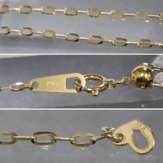 画像8: K18/K18WGダイヤモンドペンダント D0.153 D0.82 8.7g AJ付69cm (8)