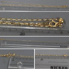 画像9: K18/K18WGダイヤモンドペンダント D0.153 D0.82 8.7g AJ付69cm (9)