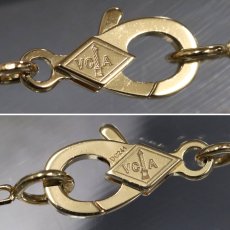 画像7: ヴァンクリーフ&アーペル ヴィンテージアルハンブラネックレス ギヨシェ 750YG 6.9g(VCARP4KL00) (7)