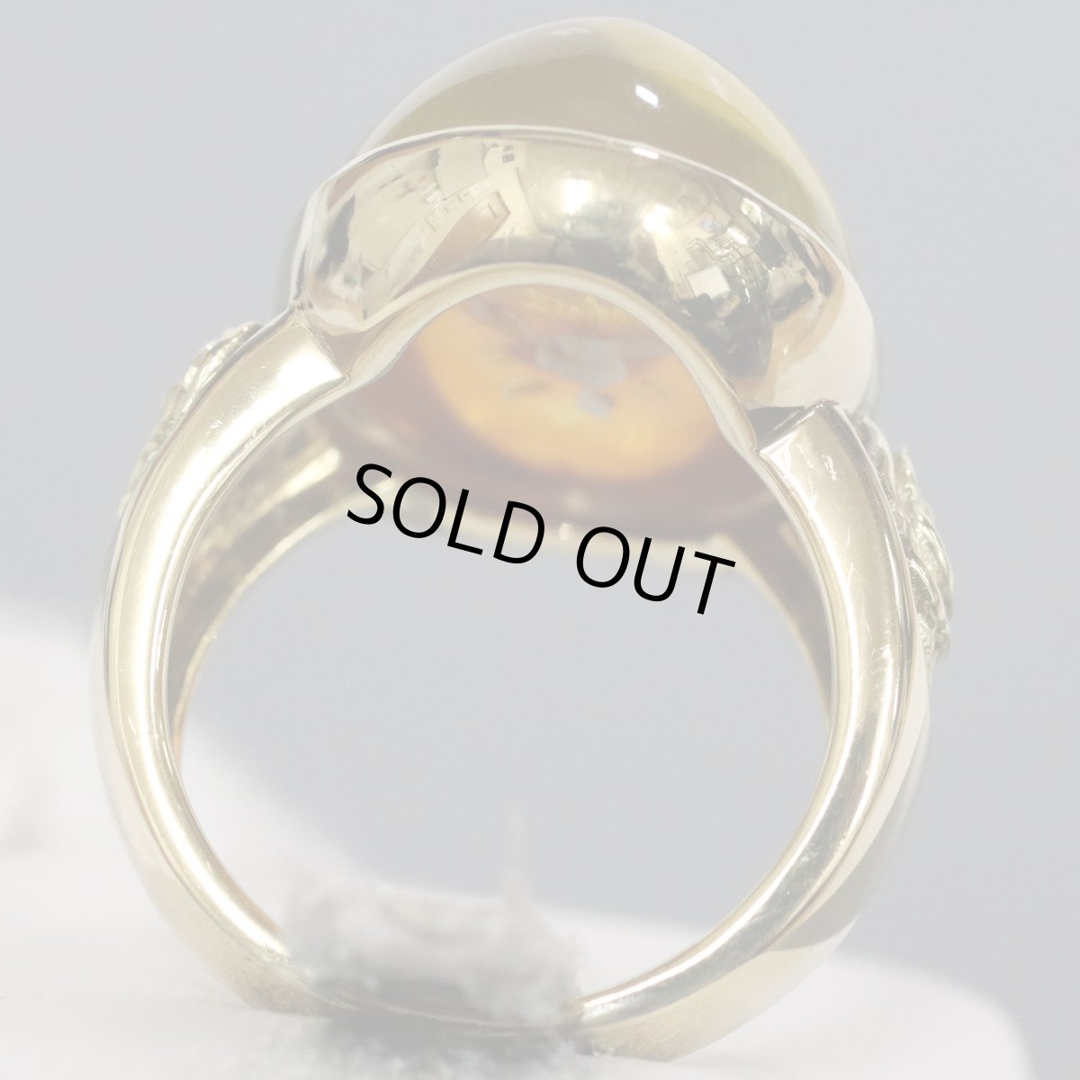 画像4: K18琥珀リング 9.5g #11 ソーティング (4)