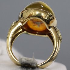 画像4: K18琥珀リング 9.5g #11 ソーティング (4)