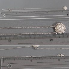 画像9: 18K/750ダイヤモンドネックレス D0.61 5.1g 41cm (9)