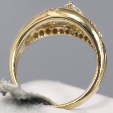 画像5: K18ダイヤモンドリング D0.515 D0.52 6.6g #14 (5)