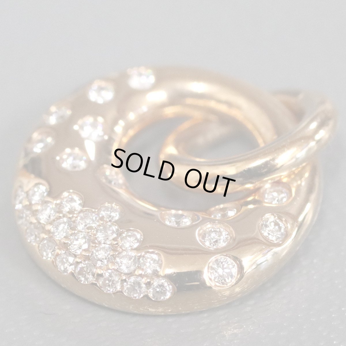 画像3: K18PGダイヤモンドペンダントトップ D0.25 3.7g (3)