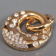 画像3: K18PGダイヤモンドペンダントトップ D0.25 3.7g (3)