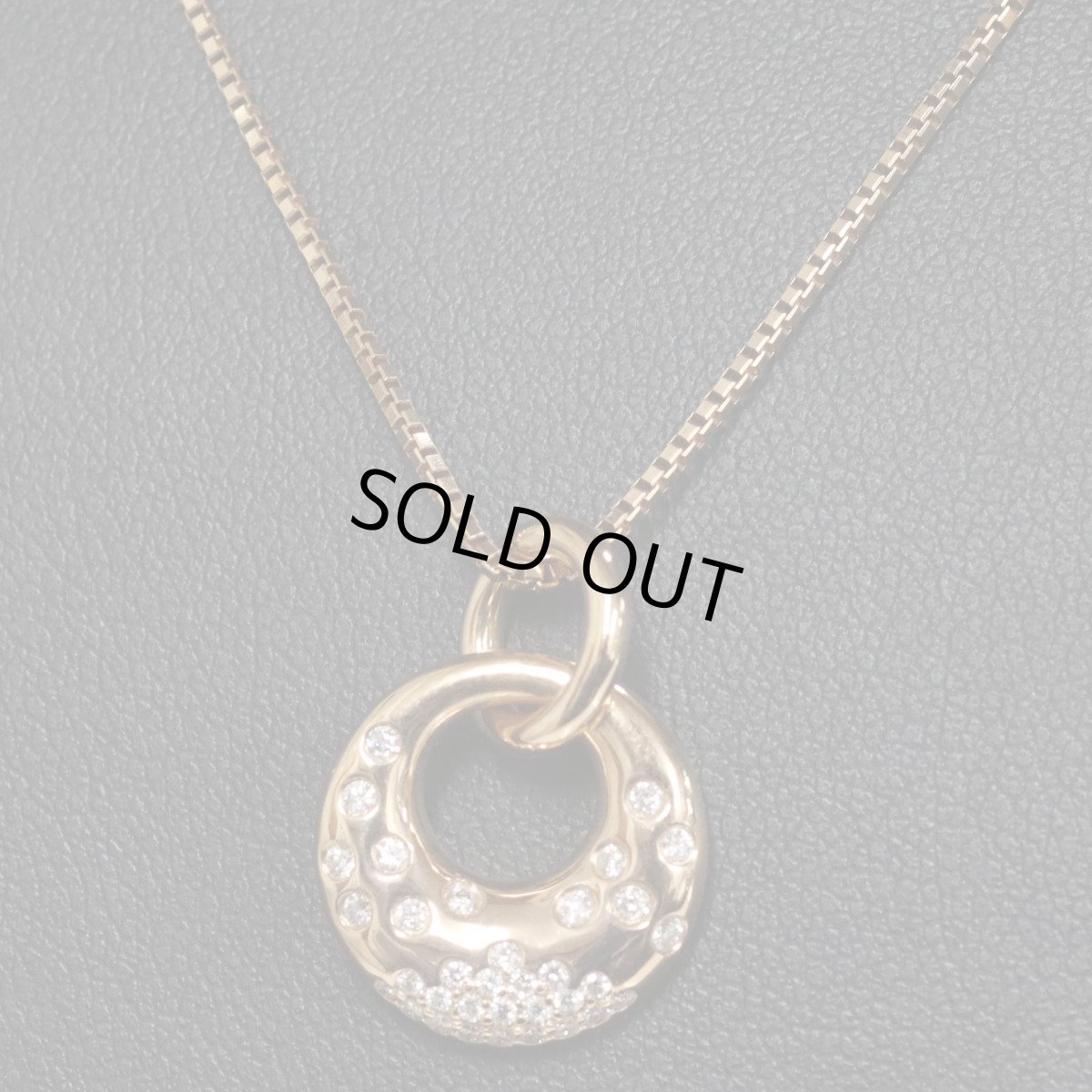 画像8: K18PGダイヤモンドペンダントトップ D0.25 3.7g (8)