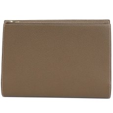 画像2: エルメス ノートパッド EAジップ A5サイズ Z刻印/トリヨンクレマンス/エトゥープ (2)