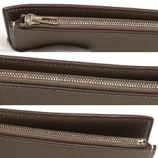 画像4: エルメス ノートパッド EAジップ A5サイズ Z刻印/トリヨンクレマンス/エトゥープ (4)