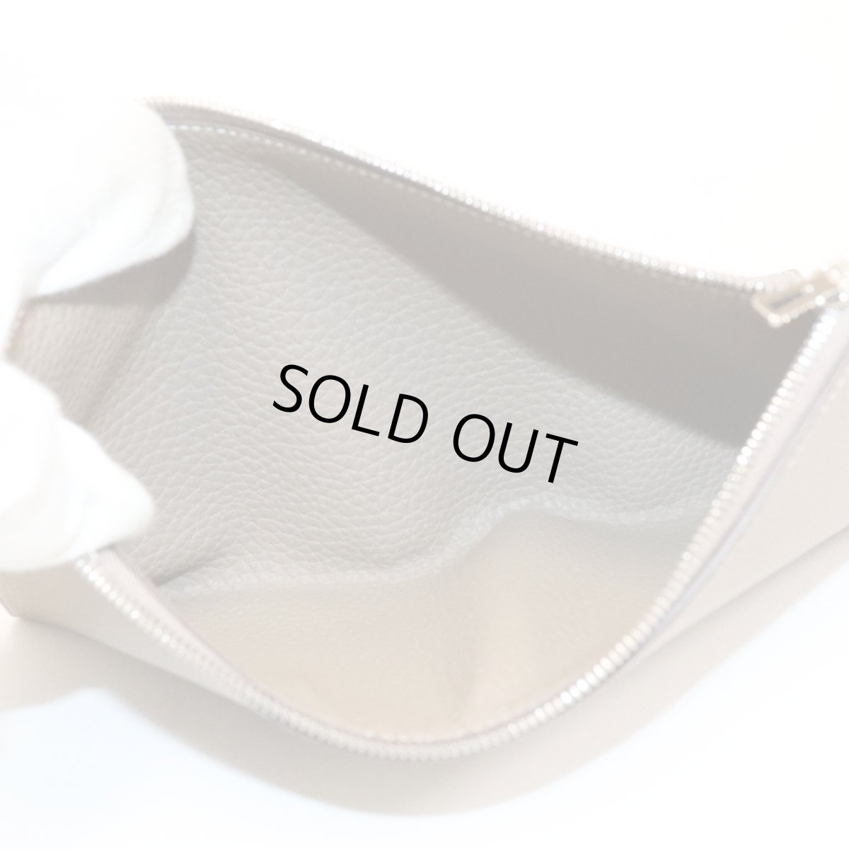 画像9: エルメス ノートパッド EAジップ A5サイズ Z刻印/トリヨンクレマンス/エトゥープ (9)