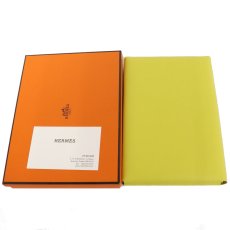 画像1: エルメス ポシェット カルヴィMM D刻印/ヴォーエプソン/ライム ポーチ付 (1)