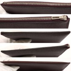 画像10: エルメス ポシェット カルヴィMM D刻印/ヴォーエプソン/ライム ポーチ付 (10)