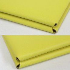 画像4: エルメス ポシェット カルヴィMM D刻印/ヴォーエプソン/ライム ポーチ付 (4)