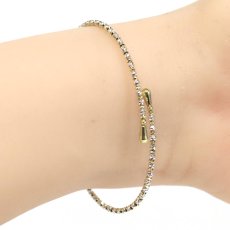 画像10: K18/K18WGブレスレット 伸縮式 3.3g (10)