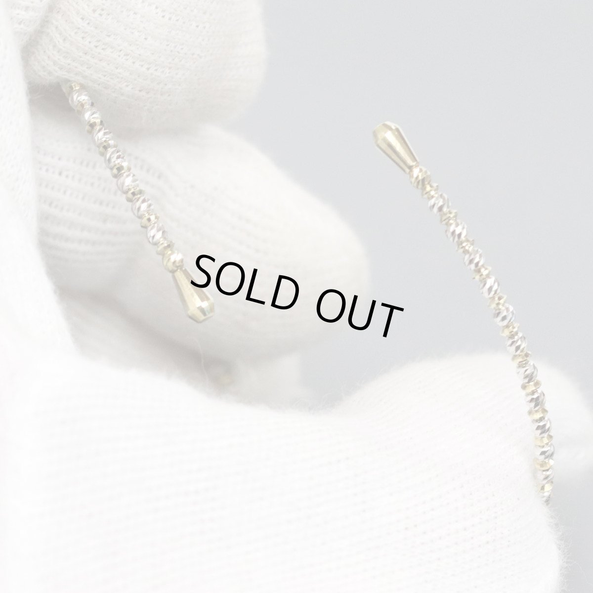 画像4: K18/K18WGブレスレット 伸縮式 3.3g (4)