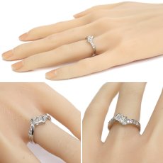 画像10: Pt900ダイヤモンドリング D0.596 D0.28 5.6g #11 (10)