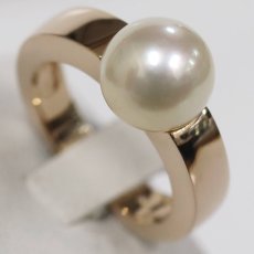 画像3: ヨンドシー K18PGパールリング 9.1mm 8.4g #12 (3)