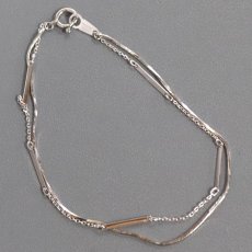 画像1: ヴァンドーム Pt850ブレスレット 2.2g 16.5cm (1)