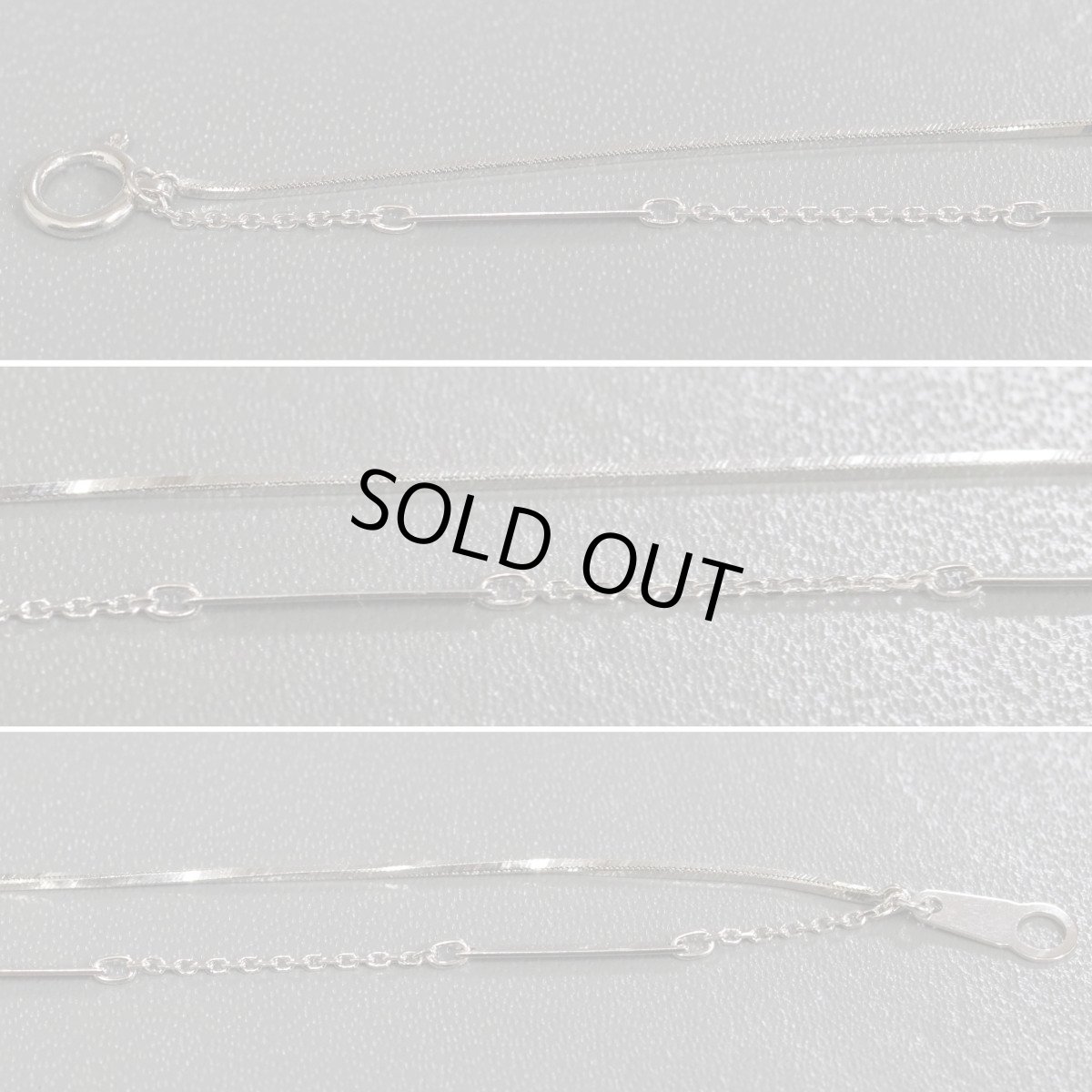 画像3: ヴァンドーム Pt850ブレスレット 2.2g 16.5cm (3)