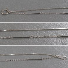 画像3: ヴァンドーム Pt850ブレスレット 2.2g 16.5cm (3)