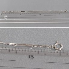 画像7: ヴァンドーム Pt850ブレスレット 2.2g 16.5cm (7)