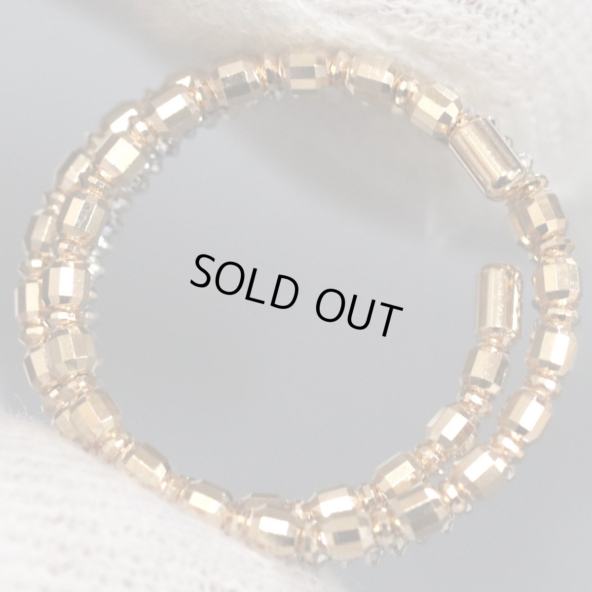 画像3: K18PG/Pt850リング 1.6g #12-15 伸縮式 (3)